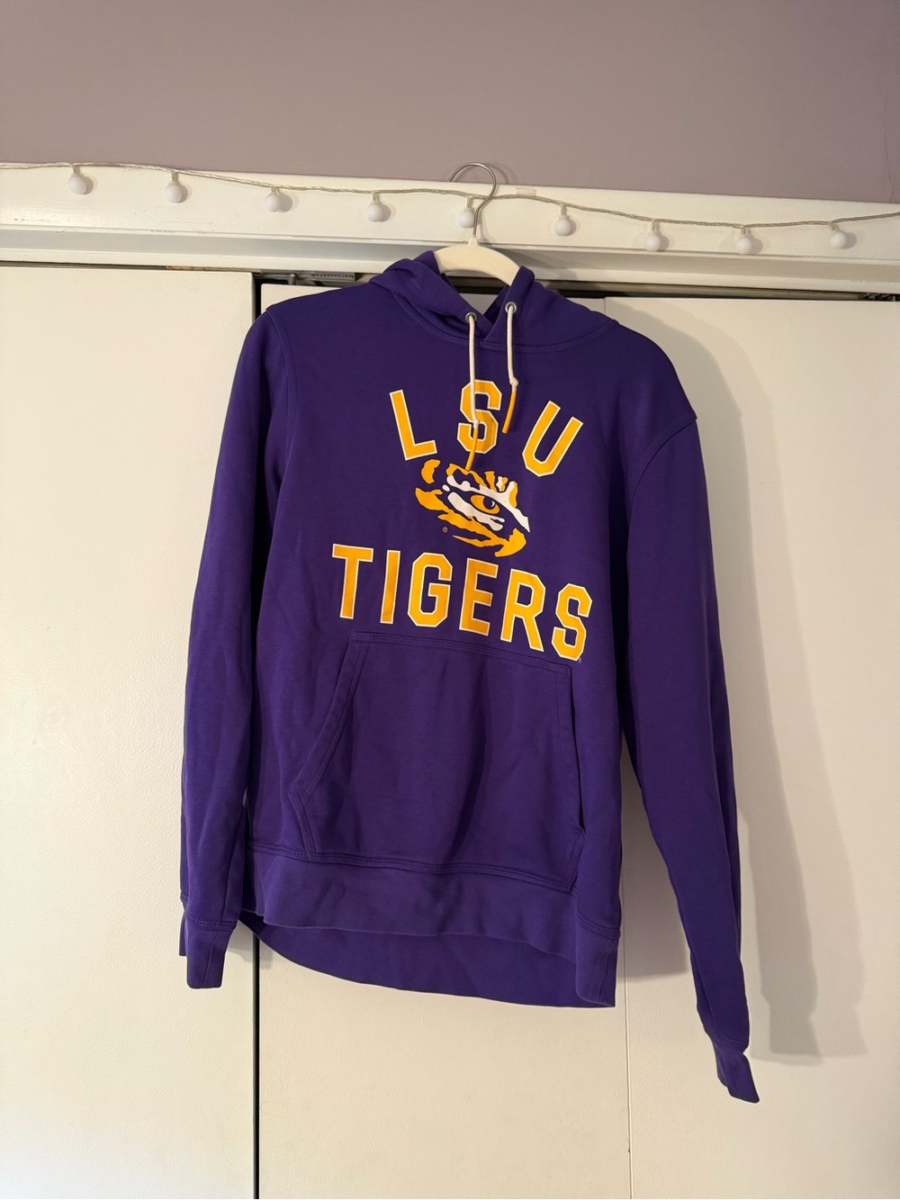 LSU Tigers Purple Hoodie Sweatshirt